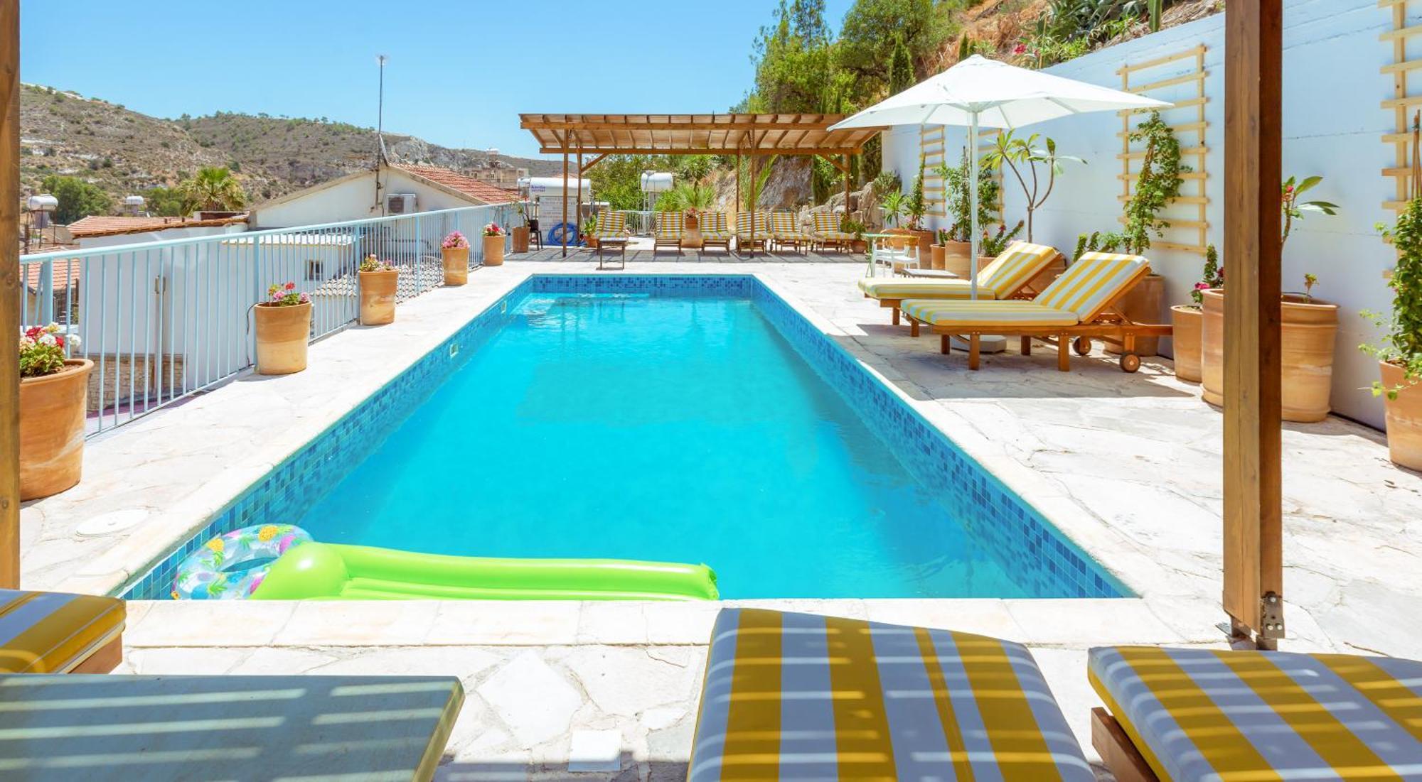 קאלאבסוס Archondia House - Holiday Apartments With Pool מראה חיצוני תמונה