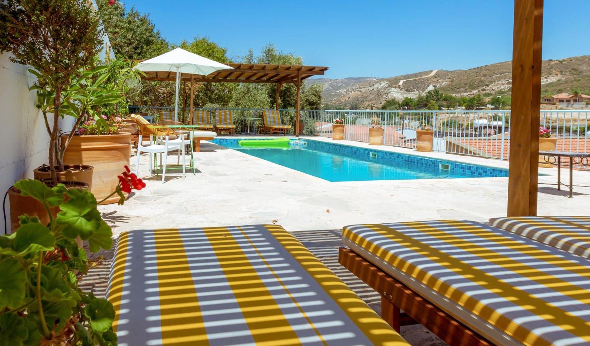 קאלאבסוס Archondia House - Holiday Apartments With Pool מראה חיצוני תמונה