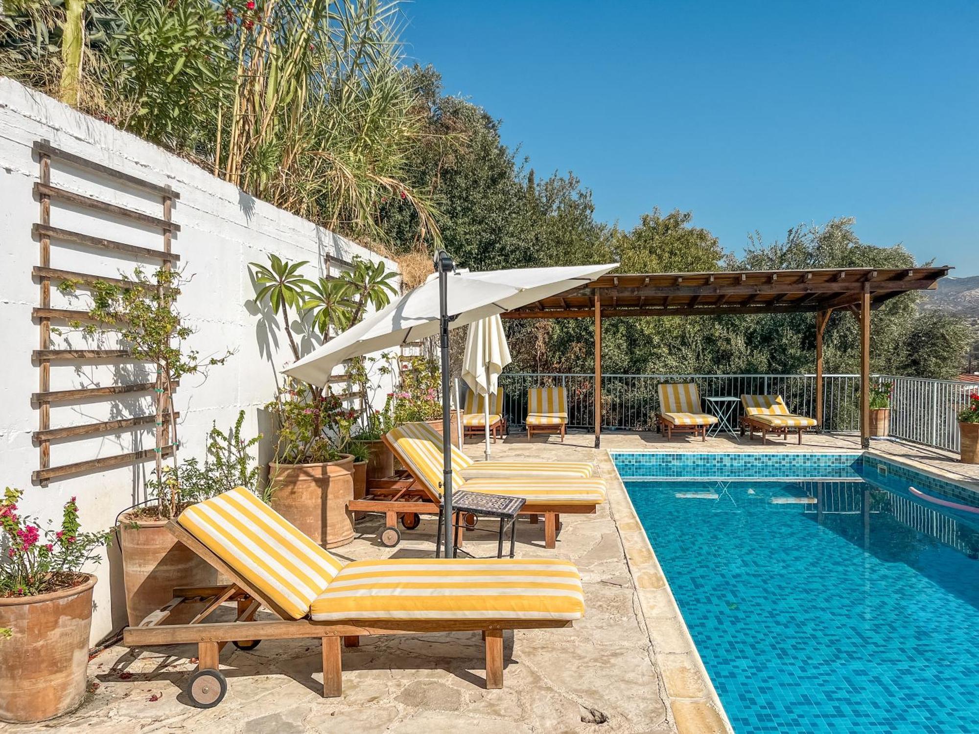 קאלאבסוס Archondia House - Holiday Apartments With Pool מראה חיצוני תמונה